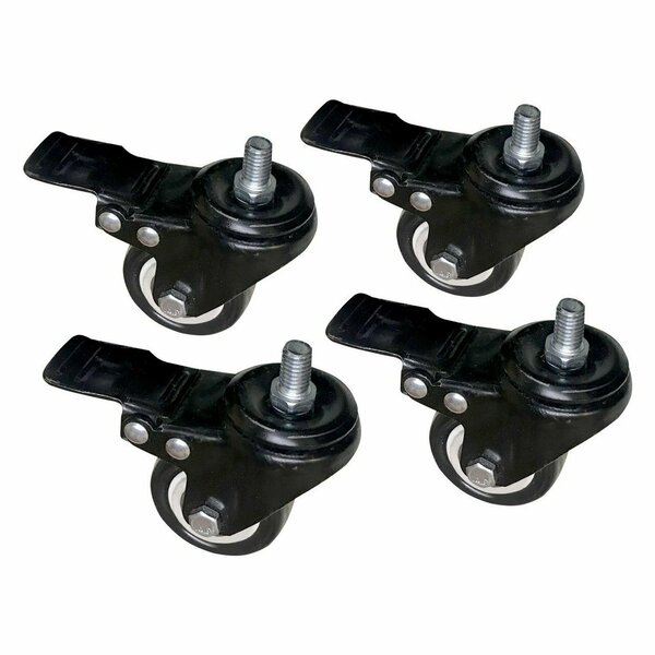 Jet 98-0129 2in Swivel Lock Casters 4 Piece Set 98-0129-JET